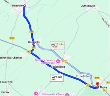 Charme Thoiry-Versailles-Giverny Arnouville-les-Mantes المظهر الخارجي الصورة